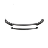 Carbon Fiber Front Bumper Lip Spoiler For Audi A3 Sline S3 2017 - 2019 Front Bumper Lip Spoiler Splitters 2 pieces Per Set