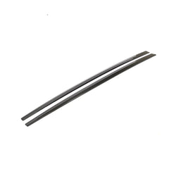 Carbon Fiber Side Skirts Extensions Lip Spoiler For BMW 6 Series F06 M Sport 4 Door 2013 2014 2015 2016 2017