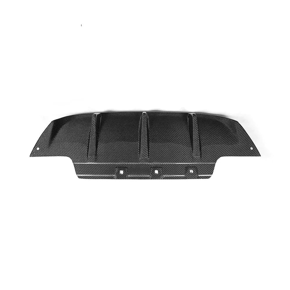 Rear Bumper Diffuser Lip for BMW 6 Series F12 F13 F06 M6 Bumper 2014 UP Carbon Fiber