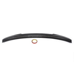 Car-Styling Carbon Fiber Auto Racing Rear Trunk Spoiler Boot Lip Wing for Audi A5 S5 Sline Sedan 4-Door 2012 - 2016