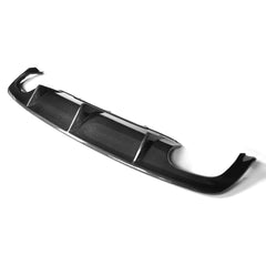 Carbon Fiber Car Rear Diffuser Lip Spoiler Bumper Guard for Audi A5 Sline S5 4 Door 2 Door Sedan Coupe Convertible 2012 - 2016
