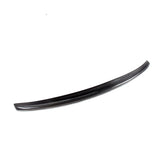 Carbon Fiber Car Auto Car Rear Trunk Boot Lip Spoiler Sticker Wing for Audi A4 B8 B9 2009 - 2015
