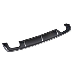 Carbon Fiber Rear Diffuser Lip Bumper Guard Spoiler for Audi A3 Standard Sedan 8V 4 Door 2013 - 2016