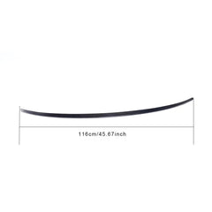 Carbon Fiber Auto Car Rear Trunk Wing Boot Lip Spoiler for Audi A3 / A3 Sline / S3 Sedan 2013UP