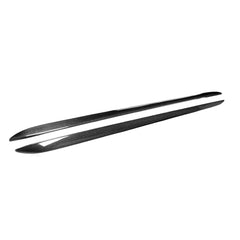 Carbon Fiber Side Skirts Lips Extension Aprons for Audi A5 Sedan 4-Door Non-Sline 2011 2PCS/Set