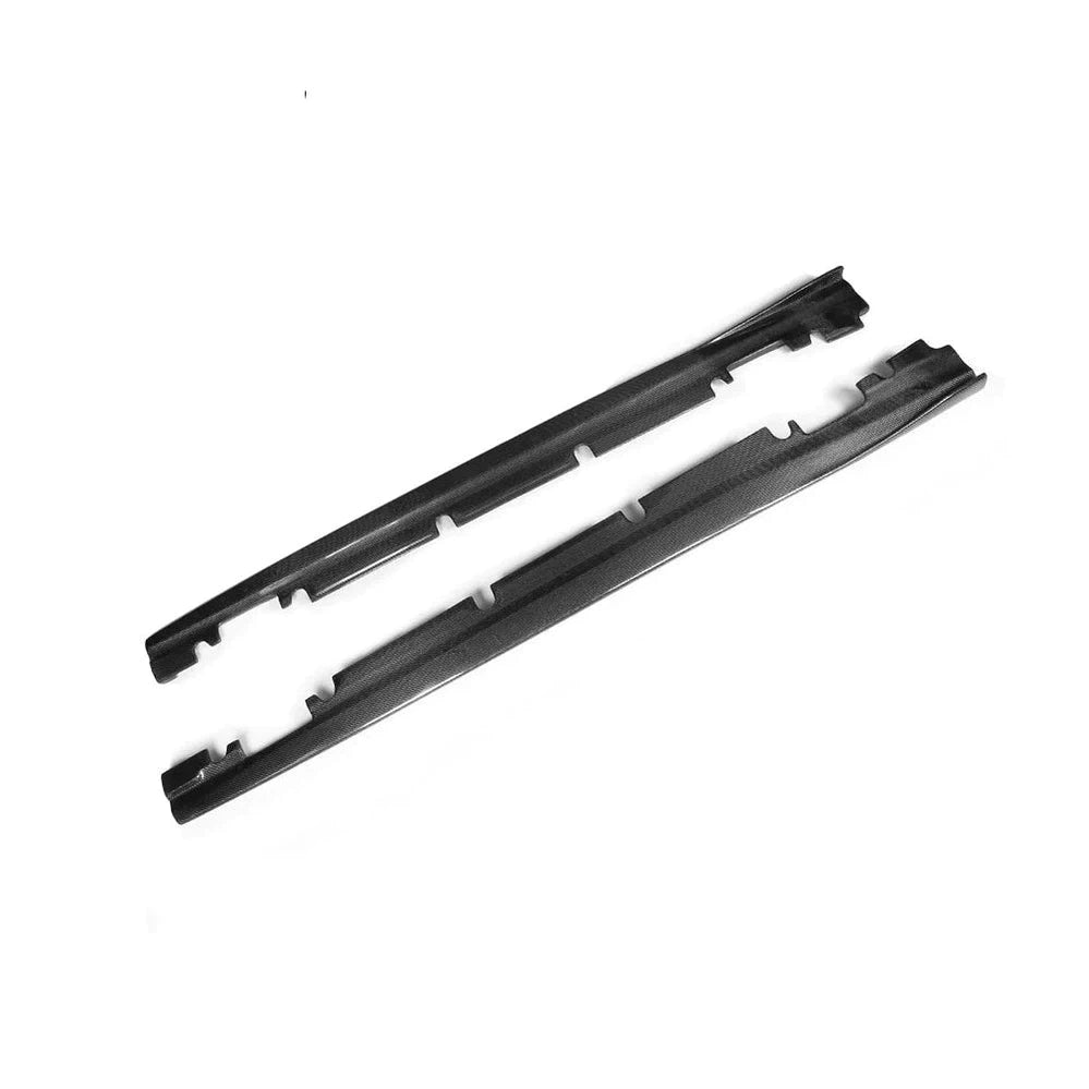 Car-Styling Carbon Fiber Car Side Skirts For Benz A-Class A250 W176 A45 AMG Bumper 2013-2017