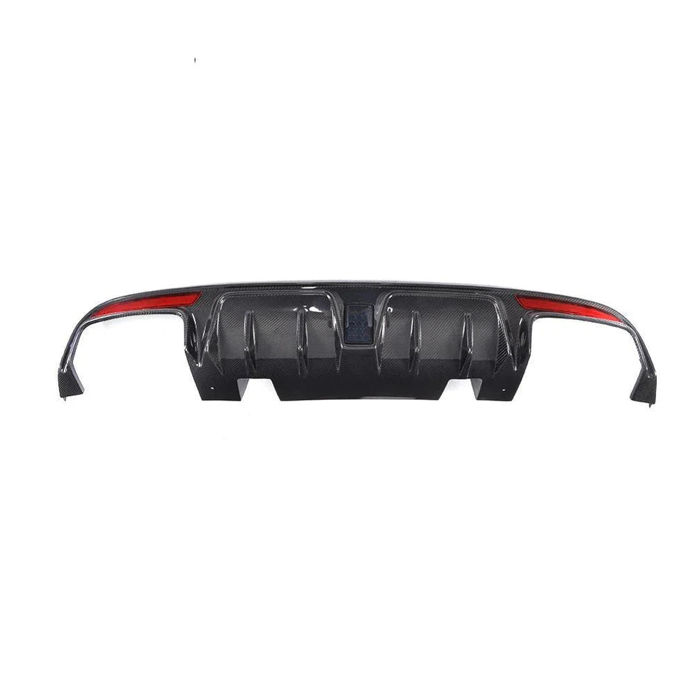 Carbon Fiber Rear Bumper Diffuser for Mercedes Benz W205 C63 Sport Bumper B Style 2015-2017