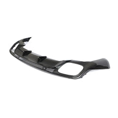 Carbon Fiber Rear Diffuser Valance for Porsche Panamera 971 4S Hatchback 4-Door 2017-2019