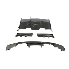 F8x M3 M4 Carbon Fiber Diffuser for BMW F80 M3 Base Sedan 4-Door F82 M4 GTS Coupe 2-Door 2015-2019