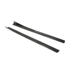 Carbon Fiber Side Skirts Extensions for BMW F82 M4 Sedan Coupe 2015 2016 2017