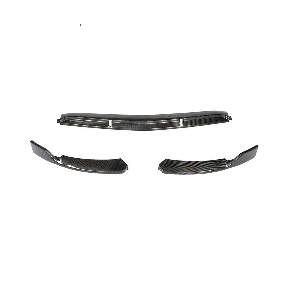 Carbon Fiber NEW C-Class W205 Facelift Front Lip Spoiler for Mercedes Benz W206 C300 Sport 2019 2018