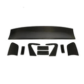 Universal Big Barb Rear Trunk Spoiler Boot Lip for Nissan GTR Ford Mustang Toyota GT86 Subaru BRZ All Sedan Coupe Carbon Fiber / FRP