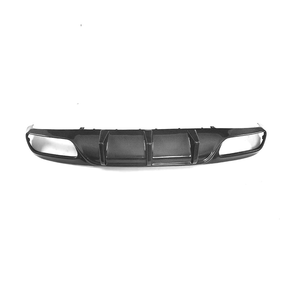 Carbon Fiber W205 C63 Car Diffuser Lip for Mercedes Benz C63 AMG Coupe 2015-2019