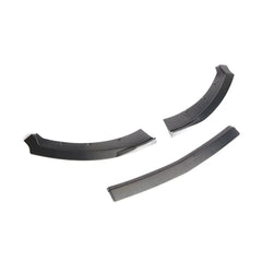 3pcs/set Carbon Fiber Front Bumper Spoiler for Ford Mustang Coupe 2-Door 2015-2017