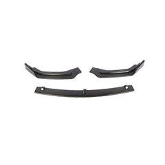 3PCS Carbon fiber base bumper Front Bumper Lip Spoiler Cover For 2018-2019 Infiniti Q50 sport