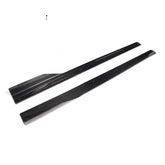 Carbon Fiber Car Extension Lip Side Skirts for Ferrari 458 Base Coupe 2-Door 2011-2013 body kit side skirt