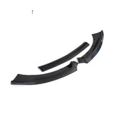 Glossy Black FRP Front Spoiler Lip for Ford Mustang GT V6 V8 2-Door 15-17