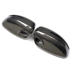 Car Carbon Fiber Carbon Fiber Side Mirror Cover for Audi R8 Base Convertible 2-Door 07-11