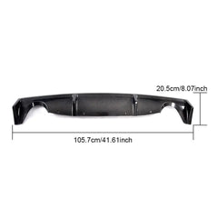 Carbon Fiber Car Rear Bumper Lip Diffuser for Nissan 350Z Coupe And Convertible 2 Door 2003 2004 2005 2006