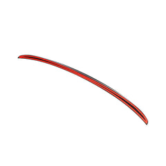 FRP Rear Trunk Spoiler wing for BMW G30 530i 540i F90 M5 Base Sedan 4-Door 2017 2018
