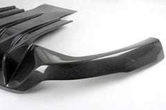 Carbon Fiber Rear Bumper Diffuser Lip Spoiler Bumper Guard for Maserati GranTurismo Convertible Coupe 2Door 2006 - 2014