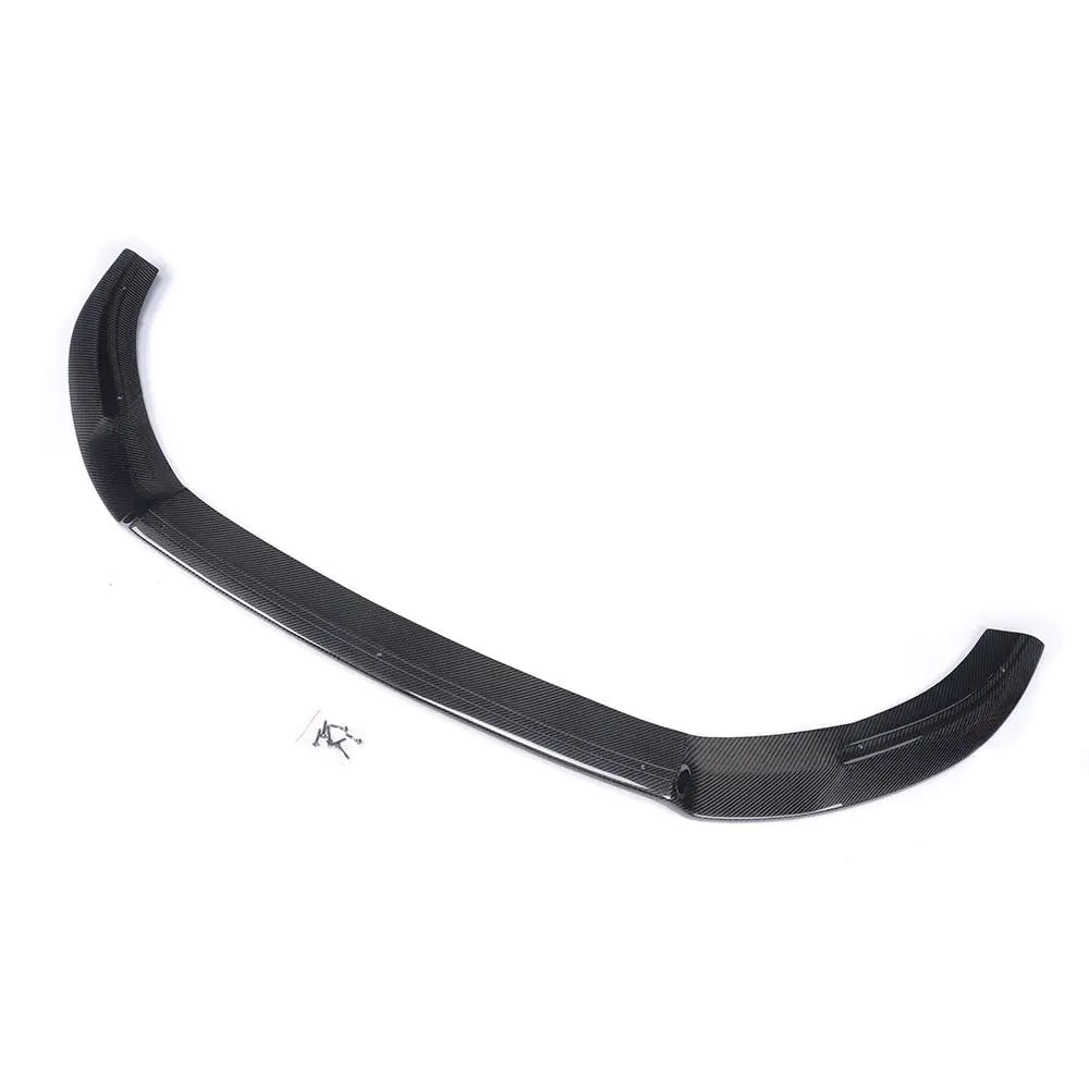 Carbon fiber Front Lip Spoiler for Volkswagen V W Golf VII MK7 R line bumper 2014-2017