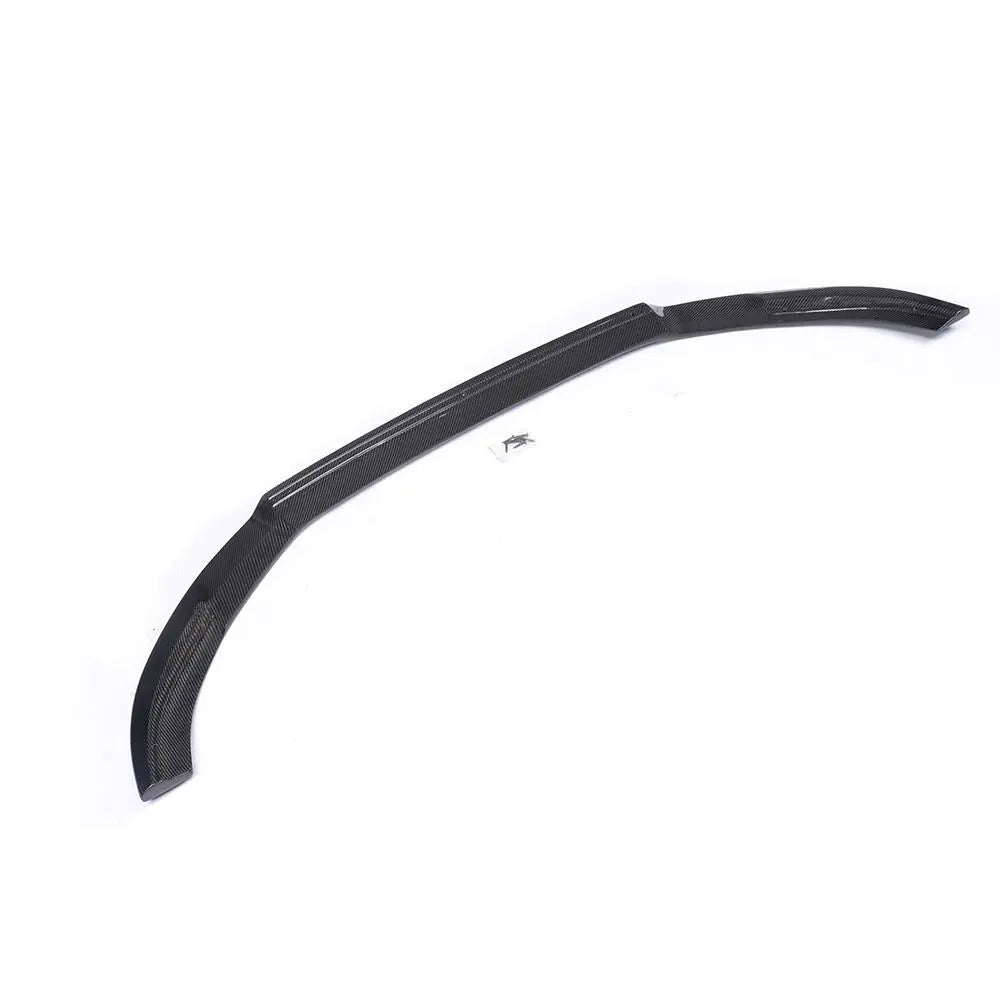 Carbon fiber Front Lip Spoiler for Volkswagen V W Golf VII MK7 R line bumper 2014-2017