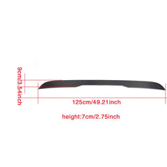 ML-XM052 Carbon Fiber Rear Roof Spoiler Lip Wings for Benz S-Class S400 S65 W222 Sedan 4-Door 2014 - 2017