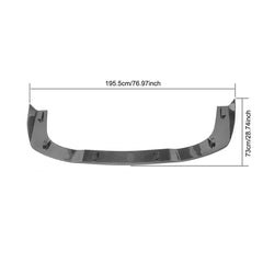 Carbon Fiber Front Bumper Lip Spoiler Splitters Case for Ferrari 458 Base 2 Door 2011 2012 2013