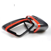 Carbon Fiber Car-Styling Replacement Racing Side Rearview Mirror Covers Caps for Benz W204 W212 W218 W176 W207