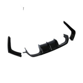 ML-XM028-ABS Gloss Black M4 M3 ABS Rear Diffuser for BMW F80 M3 F82 F83 M4 2014-2017