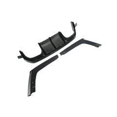 ABS matte black Rear Bumper Lip Spoiler Diffuser for BMW F80 M3 F82 F83 M4 14-19
