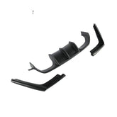 ABS matte black Rear Bumper Lip Spoiler Diffuser for BMW F80 M3 F82 F83 M4 14-19