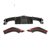 Carbon Fiber Rear Diffuser with LED Light for BMW M2 Coupe 2-Door 2016-2019