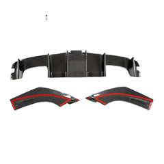 Carbon Fiber Rear Diffuser with LED Light for BMW M2 Coupe 2-Door 2016-2019