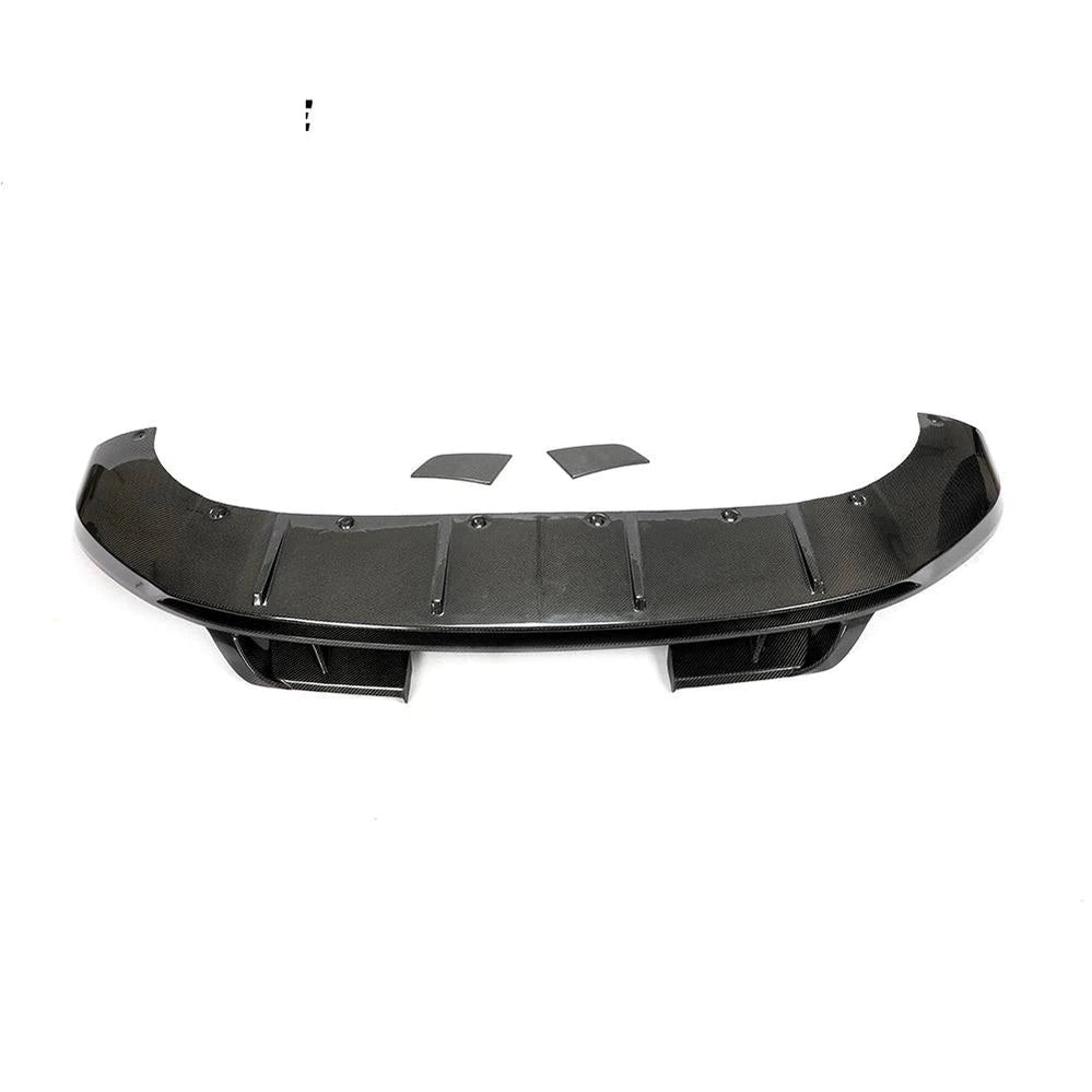 Carbon Fiber Front Bumper Lip for Porsche Cayenne Sport Utility 4-Door 2018-2019