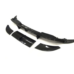 Carbon Fiber Rear Bumper Diffuser Spoiler Fit For VW Golf 7 MK 7 R line 2014-2017