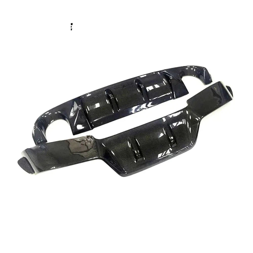 Car Carbon Fiber Rear Bumper Diffuser Spoiler For Infiniti Q50 Q50S Sedan 4D Standard Sport 2014-2017