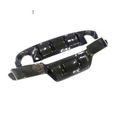 Car Carbon Fiber Rear Bumper Diffuser Spoiler For Infiniti Q50 Q50S Sedan 4D Standard Sport 2014-2017