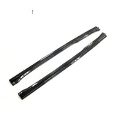 For Audi TT Mk3 2-Door 15-19 Carbon Fiber Side Skirts Door Rocker Panels Extension Lip
