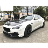 Carbon Fiber Front Rear Body Kit for Maserati Ghibli S Q4 Sedan 4-Door 2014-2016