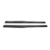Carbon Fiber Side Skirts Extension Lip Spoiler Fit For BMW F82 F83 M4 2014-2019