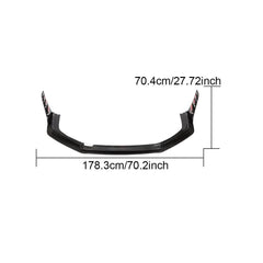 Carbon Fiber 991 Front Lip Diffuser for Porsche 911 991 Carrera 4 GTS 3.0T 2017-2019