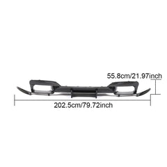 Carbon Fiber Rear Spoiler Diffuser for BMW F06 F12 F13 M6 Gran Coupe 2013-2019