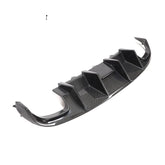 Carbon Fiber Rear Bumper Diffuser for Audi A4 S4 Base Sedan 4-Door 2008-2012