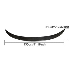 Real Carbon Fiber Rear Spoiler for BMW 6 Series F06 F13 Coupe 2013-2019