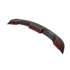 Carbon Fiber Ducktail Trunk Spoiler for Ford Mustang GT500 Shelby GT350 Coupe 2-Door 2015-2020