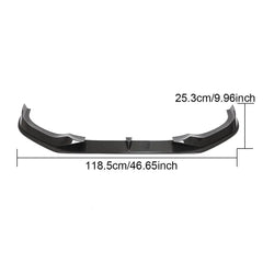 DRY Carbon Fiber G14 G15 G16 Front Bumper Lip for BMW 8 Series M-Sport 2D 4D 2018-2020