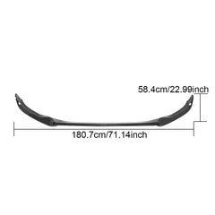 Carbon Fiber CC Front Lip for Volkswagen Arteon Hatchback 4-Door 2019-2020