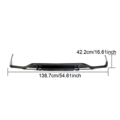 Carbon Fiber CLS400 C257 Rear Diffuser Lip for Mercedes Benz CLS Class CLS400 550 4 Door 2018-2019
